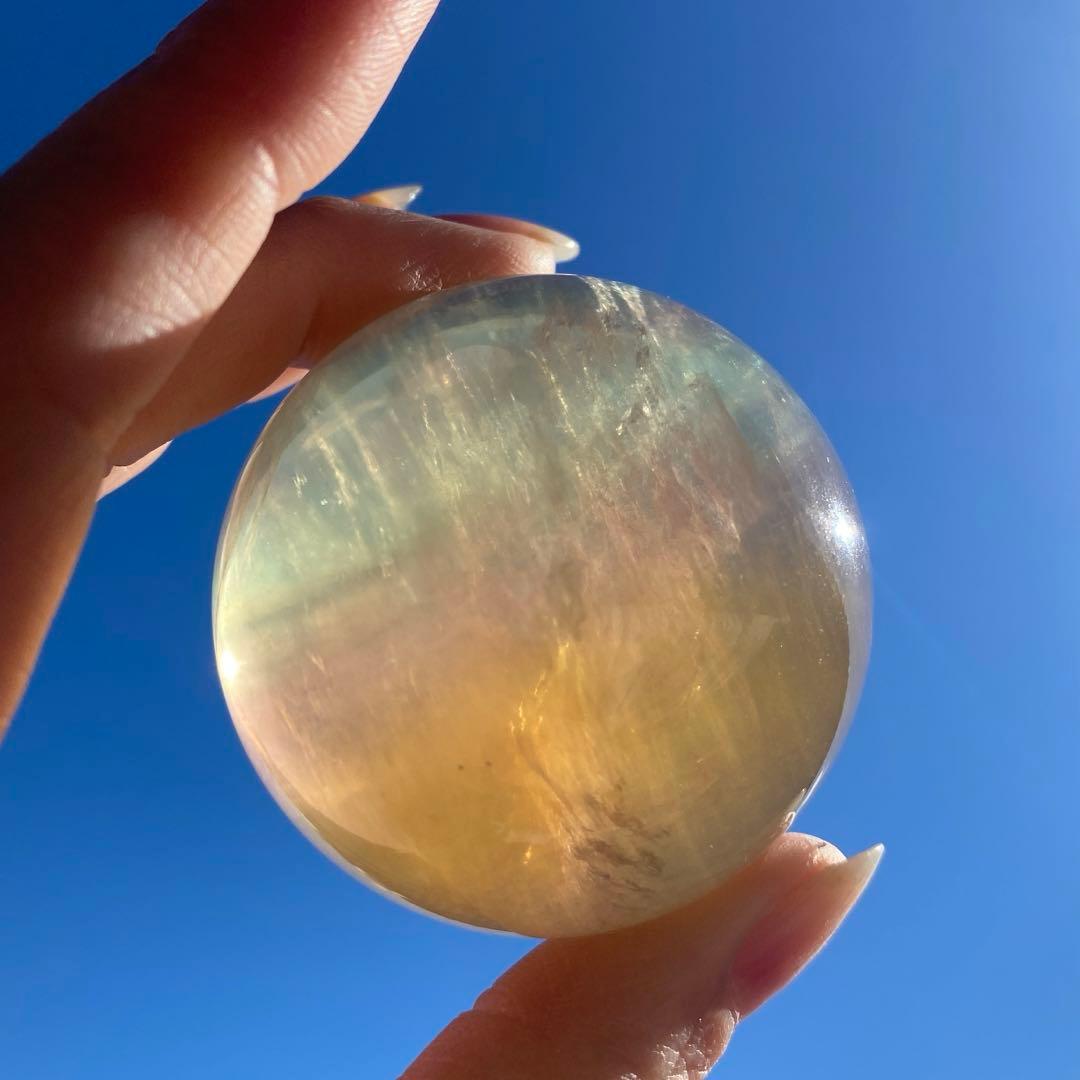 キャンディカラーフローライトスフィア