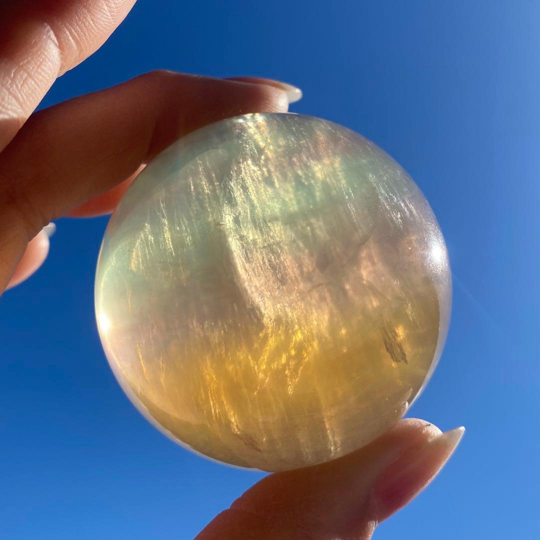 キャンディカラーフローライトスフィア