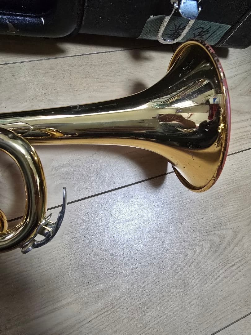 0918-12YAMAHA YTR1335 トランペット本体 マウスピース無し