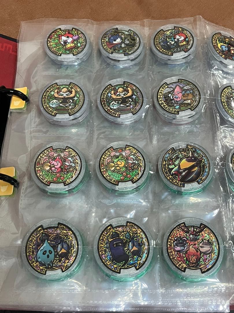 妖怪ウォッチ DXセット バインダー付き　妖怪メダルまとめ売り　メダル1081枚