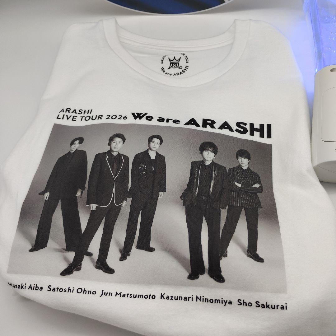 嵐LIVE TOUR 2026 We are ARASHI Tシャツ+ライト