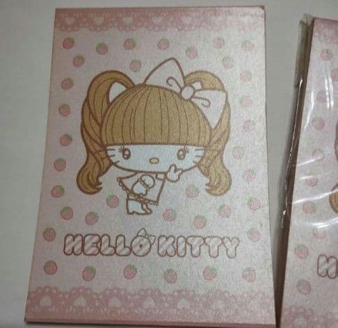 HELLO KITTY×NOZOMI TSUJI　メモ帳　2冊　キティちゃん