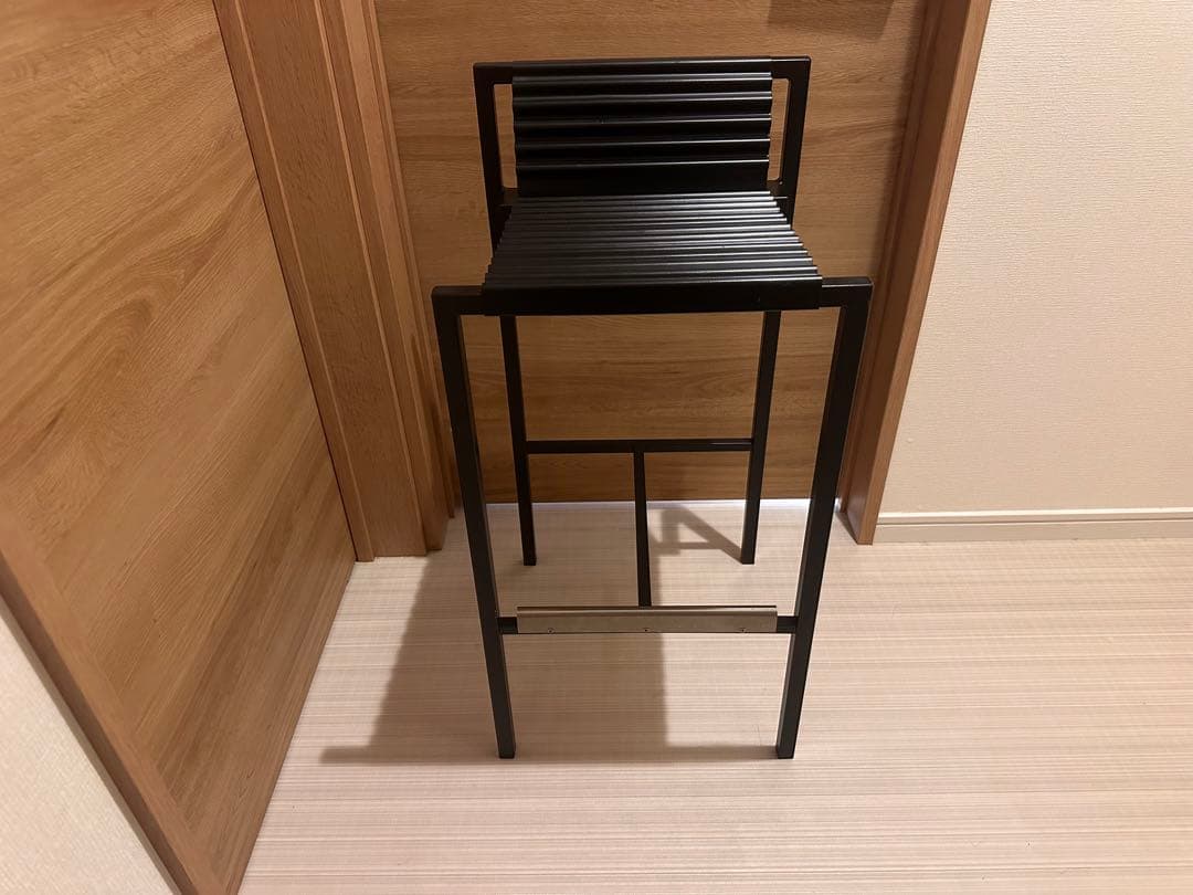 カウンターチェア1脚★ブラック ハイチェア モダン ミッドセンチュリー