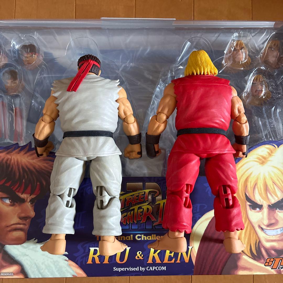 ストームコレクティブルズ　ストリートファイターII リュウ & ケン フィギュア