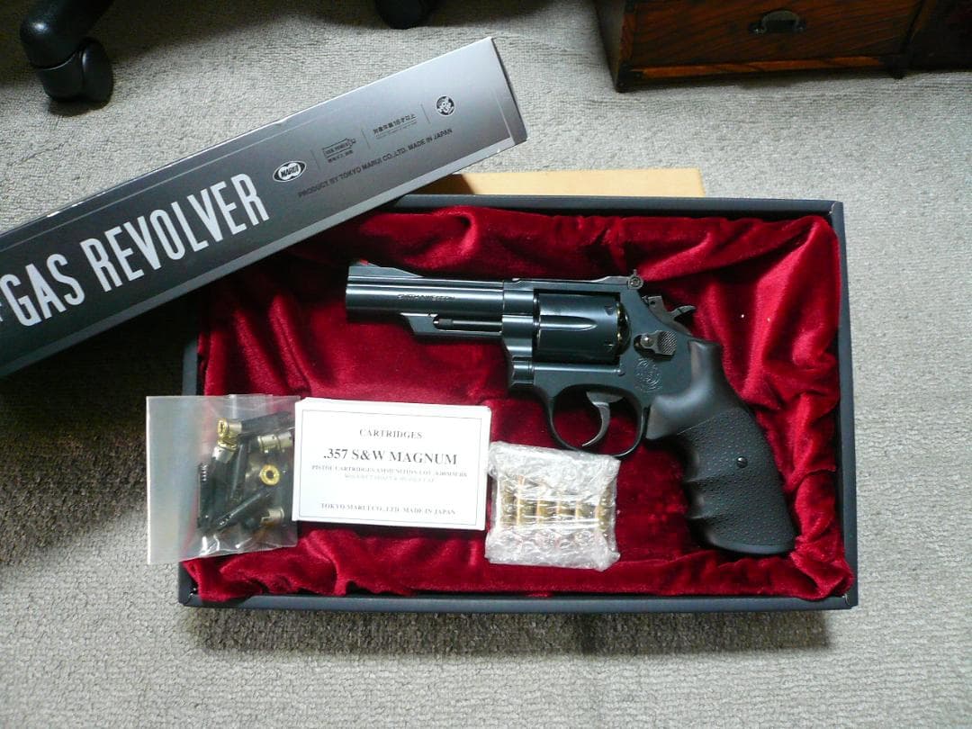東京マルイ ガスガン GAS REVOLVER S&W M19 リボルバー 美品