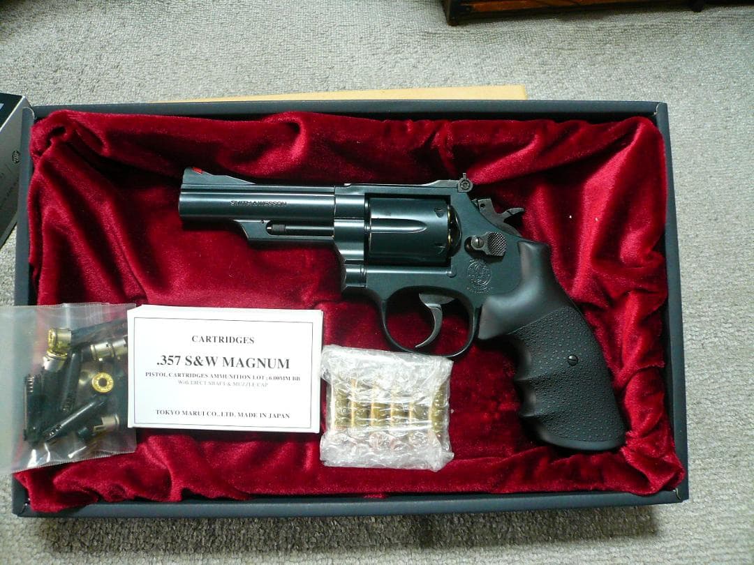 東京マルイ ガスガン GAS REVOLVER S&W M19 リボルバー 美品