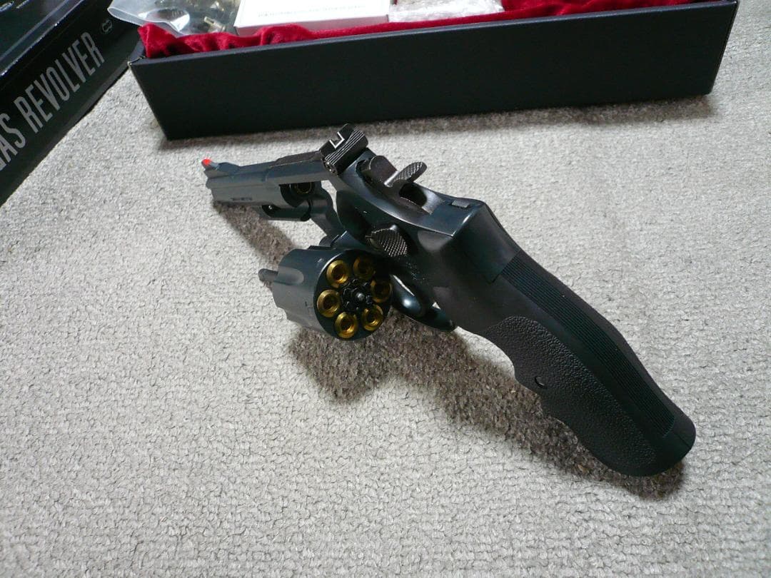 東京マルイ ガスガン GAS REVOLVER S&W M19 リボルバー 美品