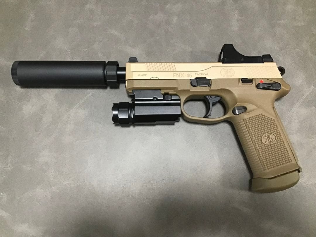 FNX-45 Tactical ガスガン フル装備品