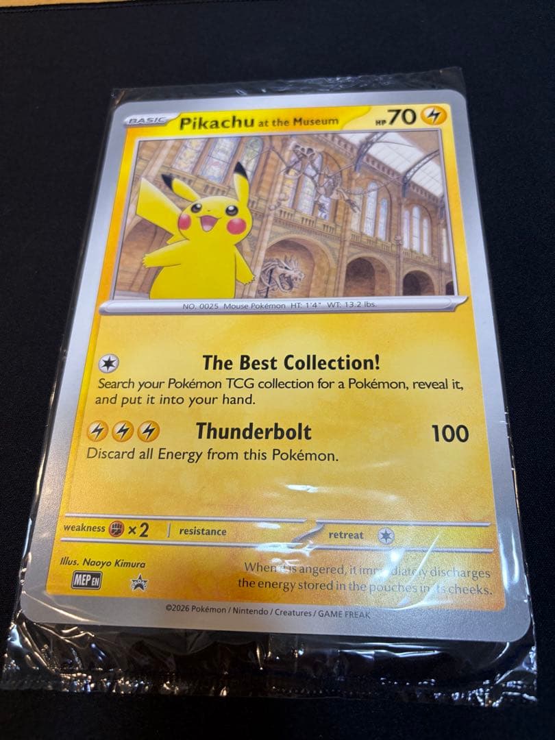 【最安値】Pikachu at the Museum 7枚セット