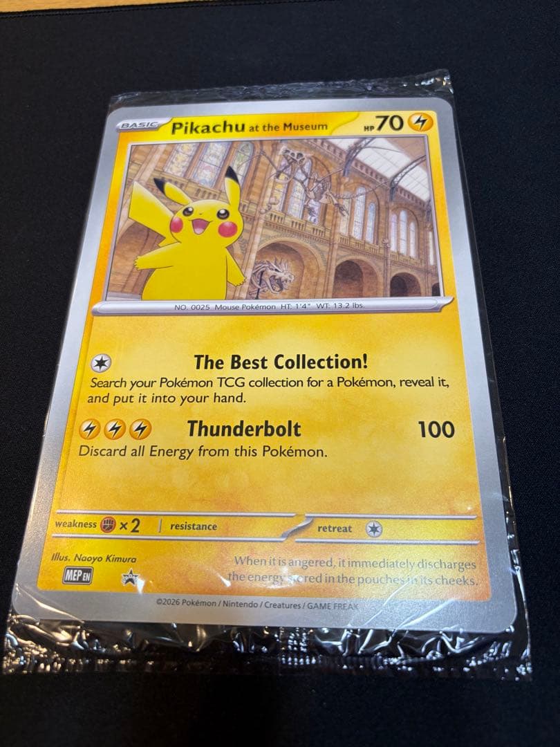 【最安値】Pikachu at the Museum 7枚セット