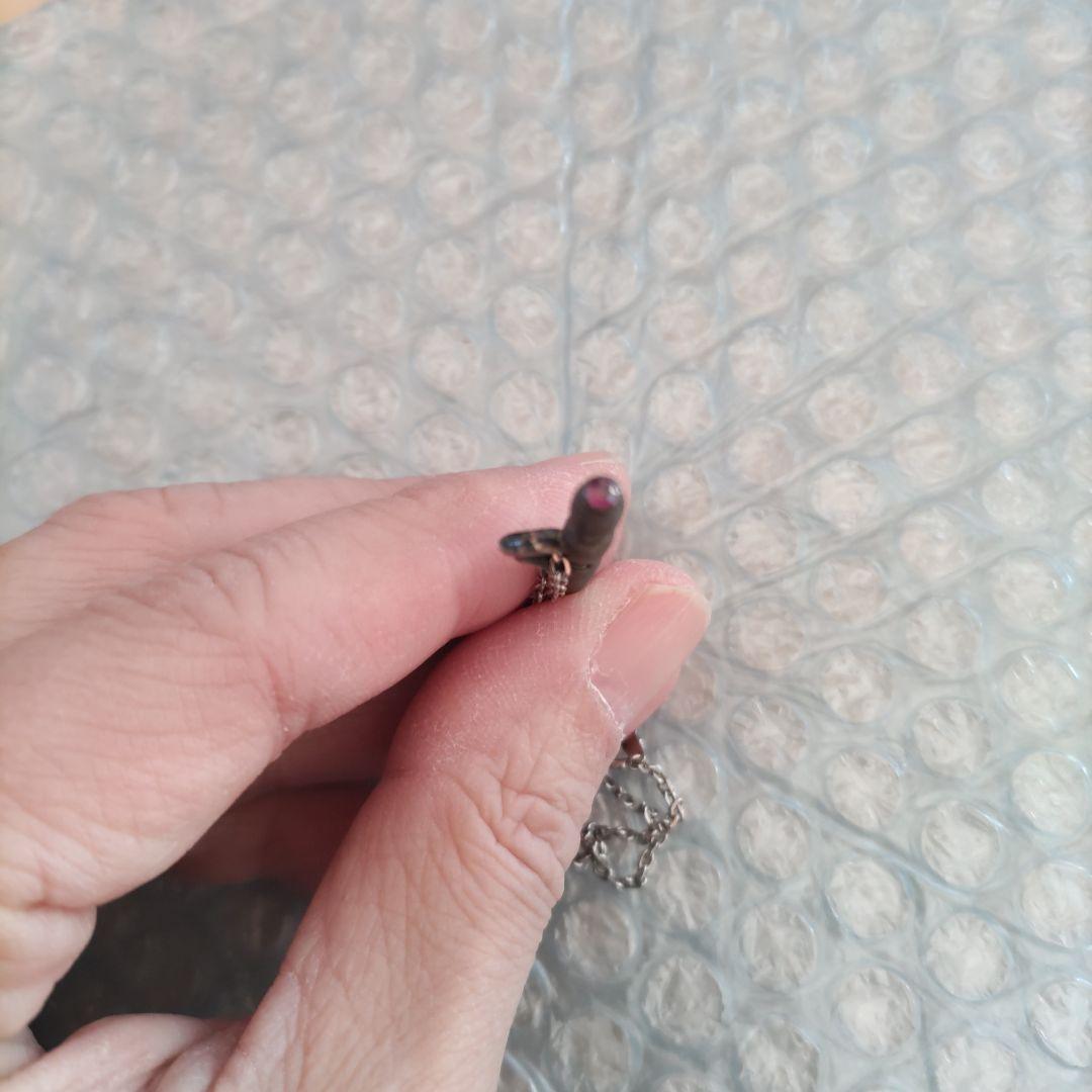 特注品　総銀製　龍笛ネックレス