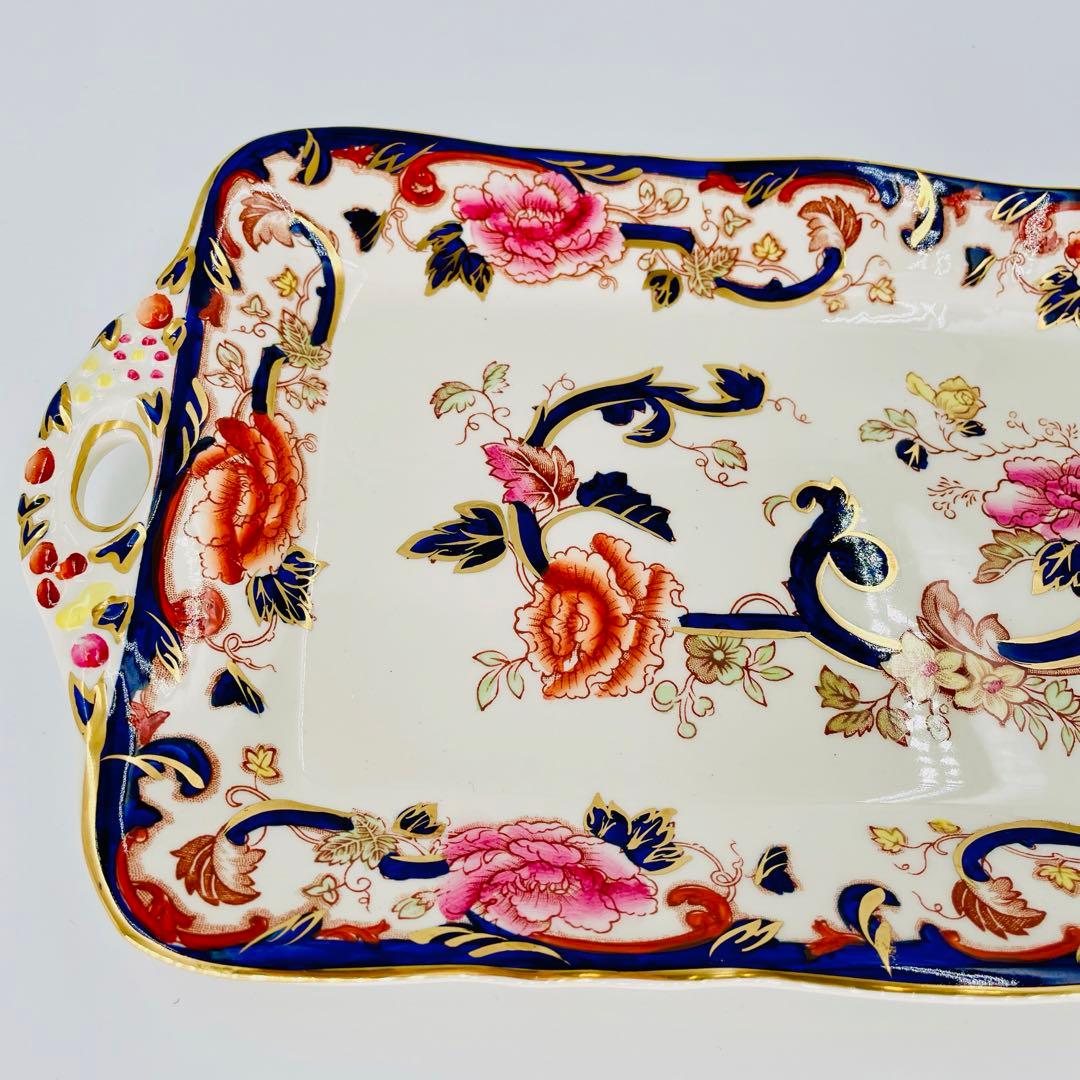 【希少】メイソンズ ブルーマンダレイ サンドイッチトレイ