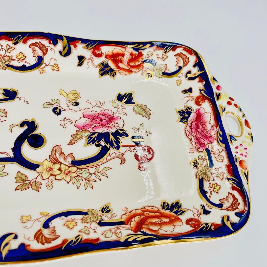 【希少】メイソンズ ブルーマンダレイ サンドイッチトレイ