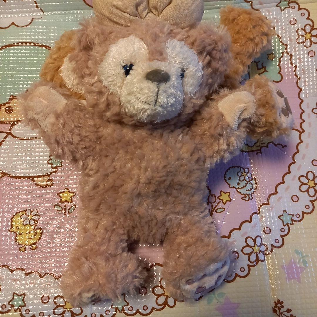 ダッフィーハンドパペットとシェリーメイハンドパペットとアルバムのセット