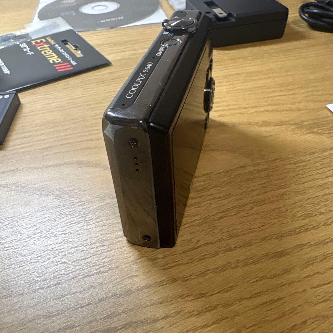 COOLPIX S640 Nikon 美品 完動品 SDカード2GB付き　ニコン