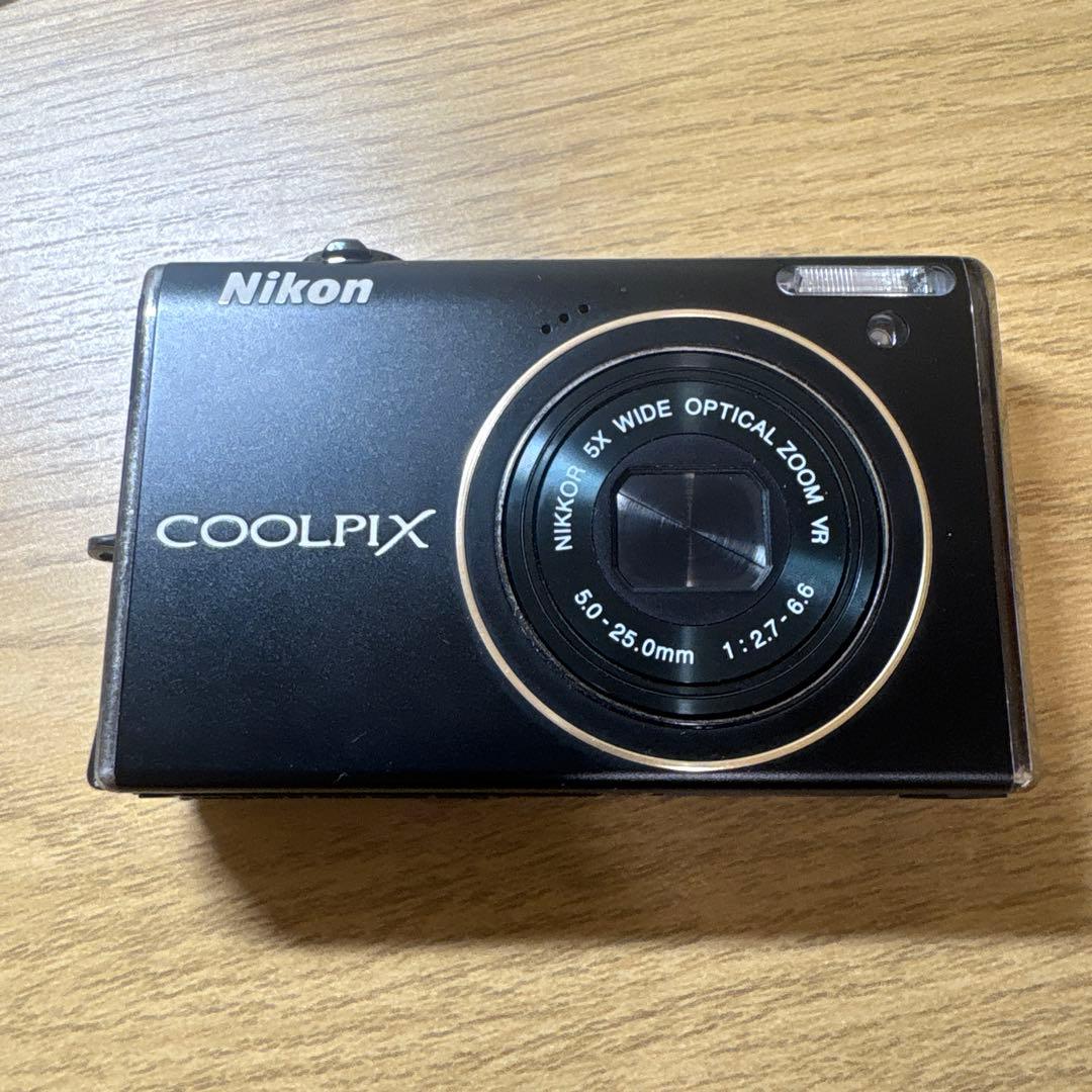COOLPIX S640 Nikon 美品 完動品 SDカード2GB付き　ニコン
