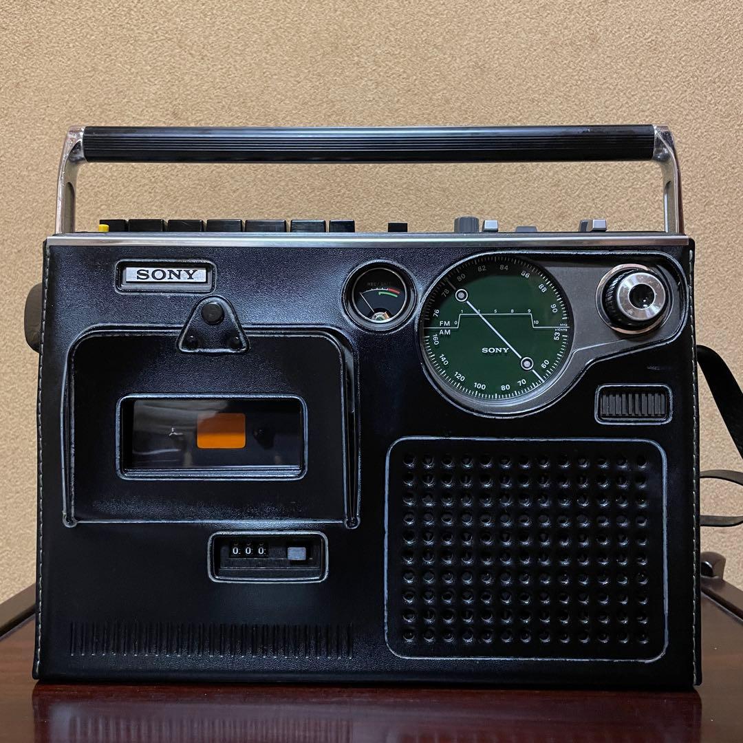 SONY／ラジカセ／CF-1480／メンテナンス済み／メンテセット付／カバー付