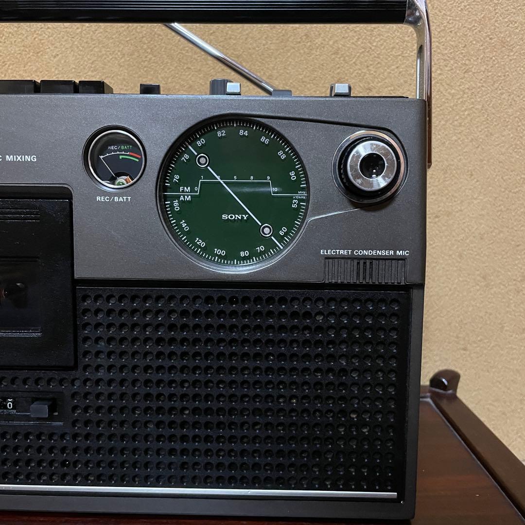 SONY／ラジカセ／CF-1480／メンテナンス済み／メンテセット付／カバー付