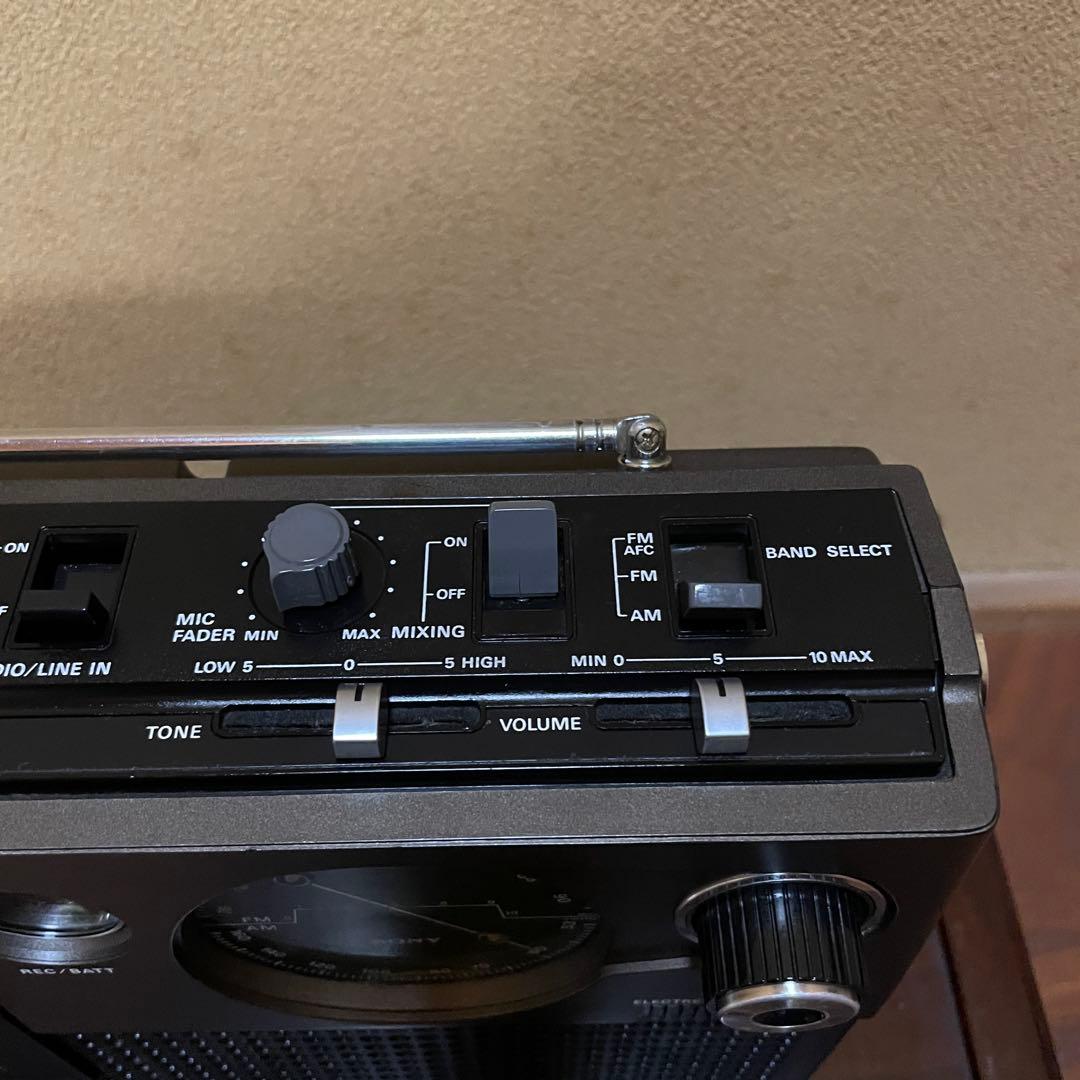 SONY／ラジカセ／CF-1480／メンテナンス済み／メンテセット付／カバー付