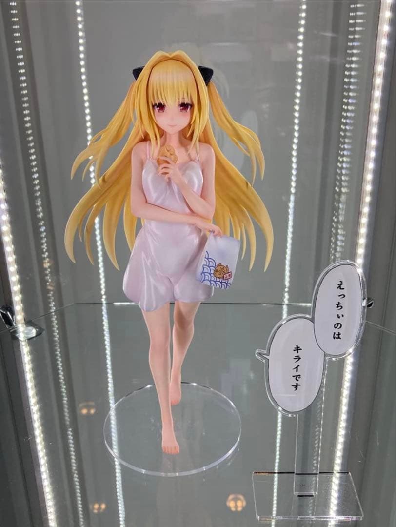 【新品・未開封】To LOVEる 15周年 金色の闇　台詞アクスタ付