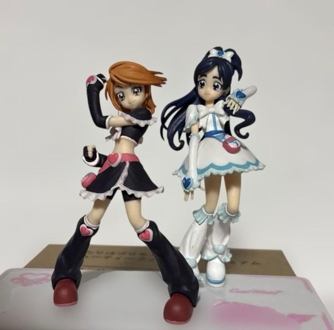 ふたりはプリキュアキューティーフィギュア　 キュアブラック&キュアホワイト