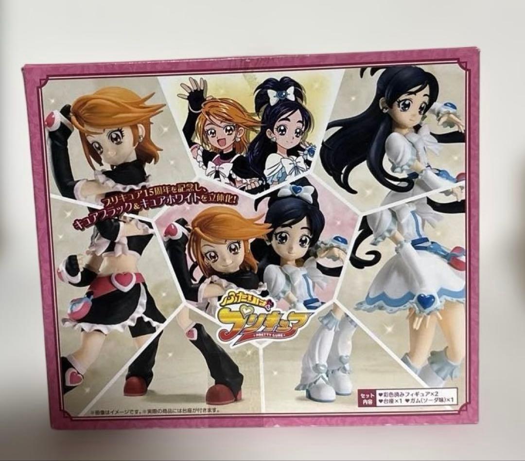 ふたりはプリキュアキューティーフィギュア　 キュアブラック&キュアホワイト
