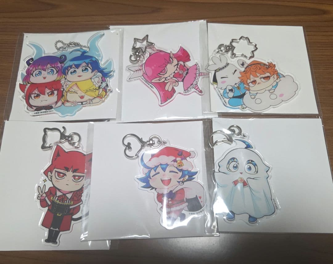 魔入りました！入間くん ビッグアクリルキーホルダー　アニメイト限定セット　まとめ