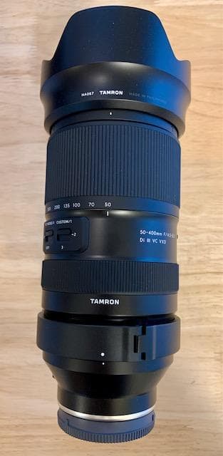 [未使用]TAMRON 50-400mm F/4.5-6.3 Di III