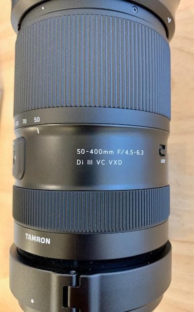[未使用]TAMRON 50-400mm F/4.5-6.3 Di III