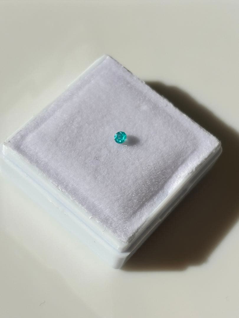 ブラジル産 パライバトルマリン ルース ネオンブルー 0.048ct