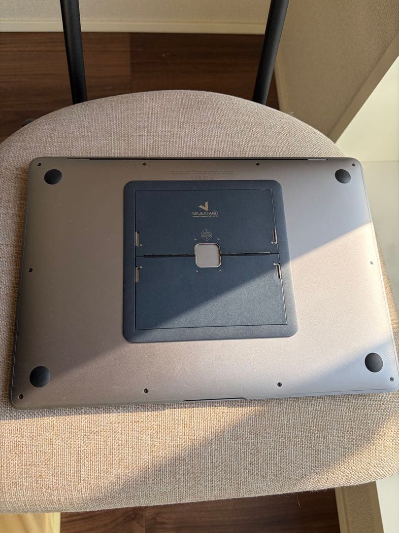 MacBook Air m1 スペースグレー 【スタンド＋覗き見防止シート付き】