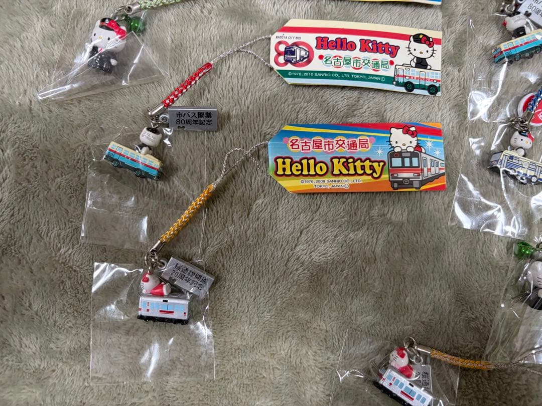 ☆名古屋市交通局 キティ根付け！ご当地キティ サンリオ！