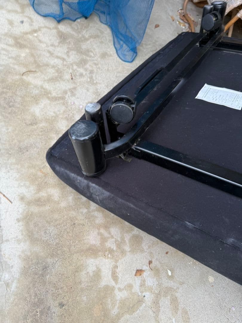 ソファーベッド　シングルベッド　フランスベッド　3つ折りベッド　専用カバー付き