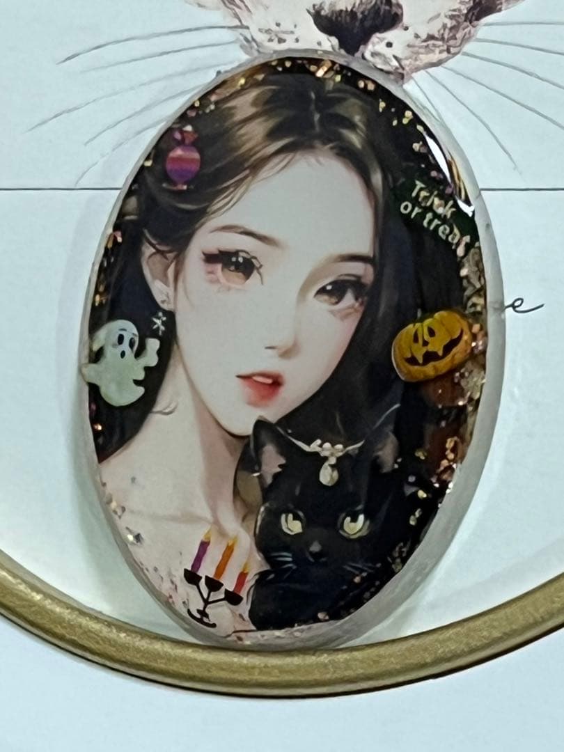 感謝価格(ㅅ´꒳` )黒猫ちゃんハロウィン
