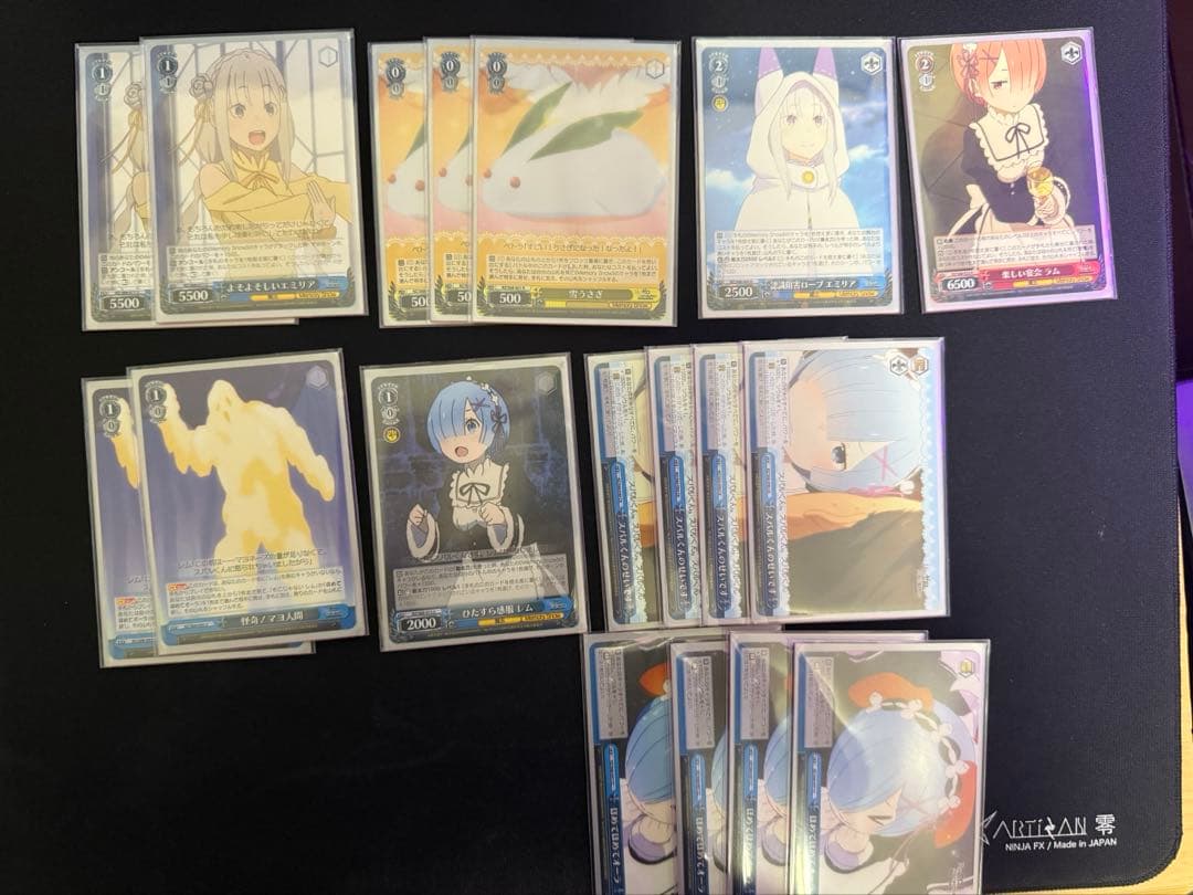 ヴァイスシュヴァルツ リゼロ　デッキ　引退品