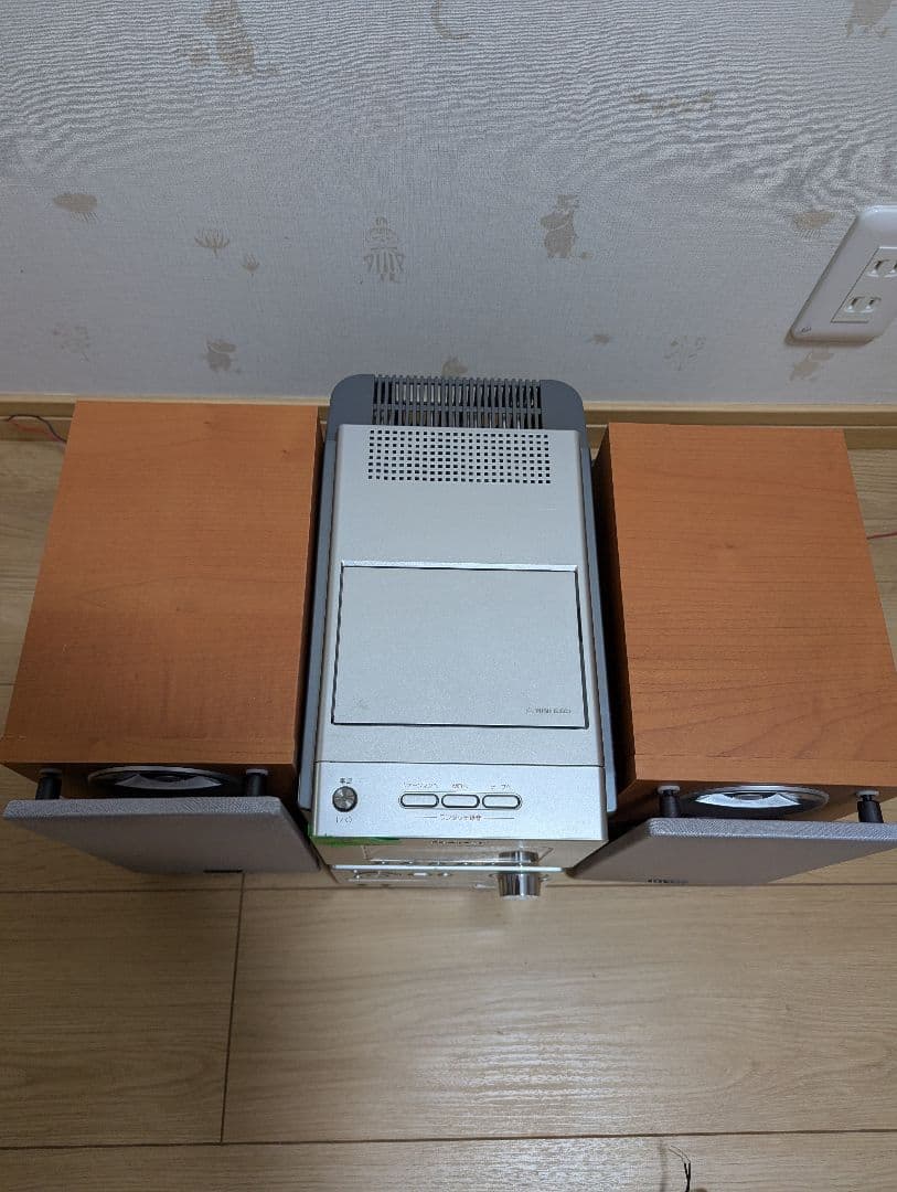 ⑧SONY MDテープCDコンポ CMT-M35WMソニー ラジカセウォークマン