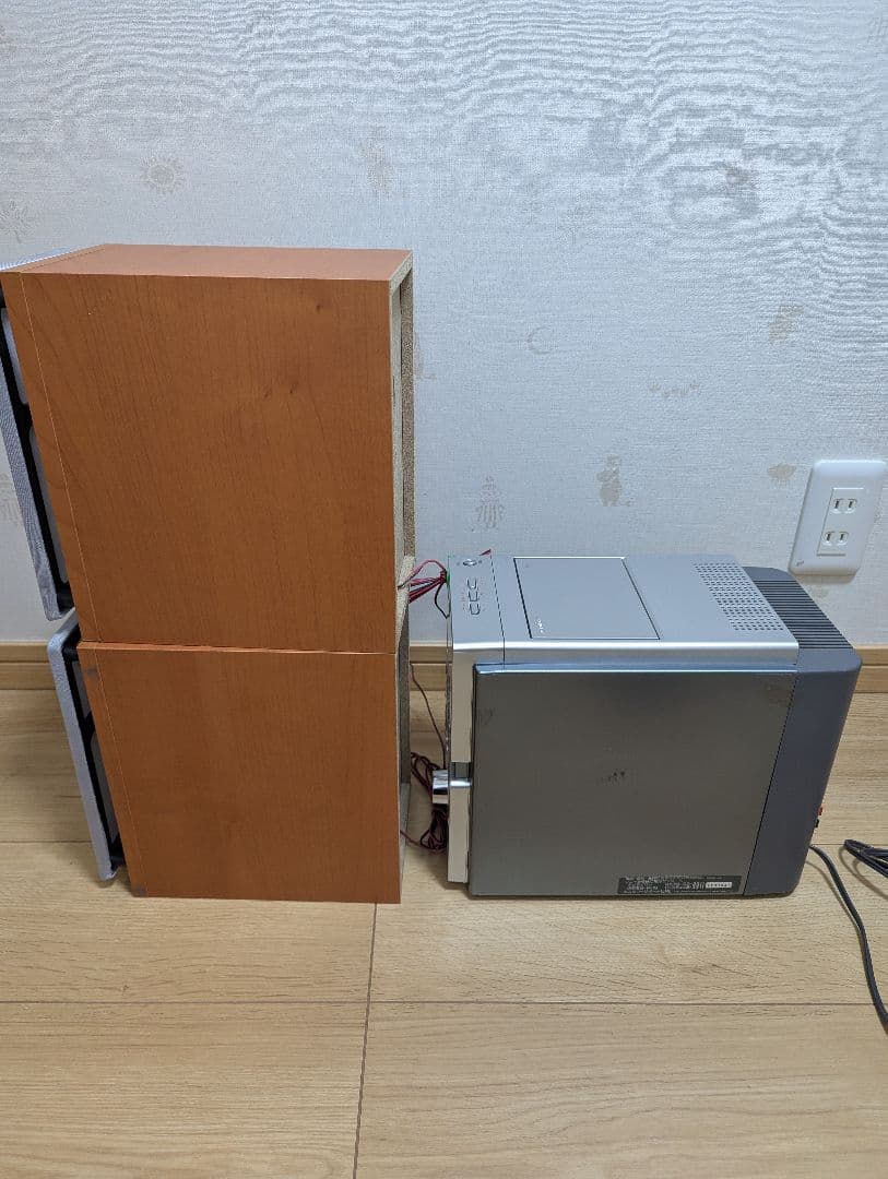⑧SONY MDテープCDコンポ CMT-M35WMソニー ラジカセウォークマン