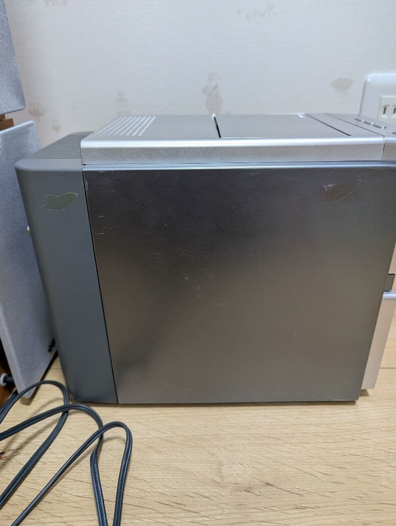 ⑧SONY MDテープCDコンポ CMT-M35WMソニー ラジカセウォークマン