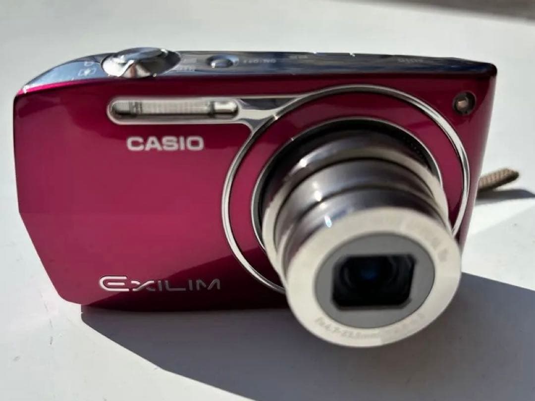 【美品】CASIO EXILIM ピンク コンパクトデジタルカメラ