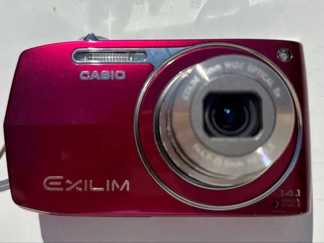 【美品】CASIO EXILIM ピンク コンパクトデジタルカメラ