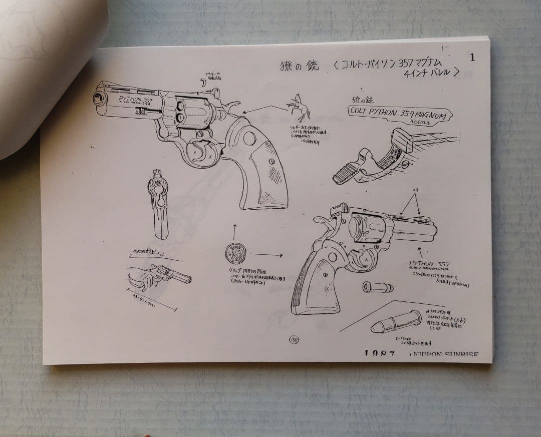 シティーハンター　キャラ、メカ、美術、設定資料