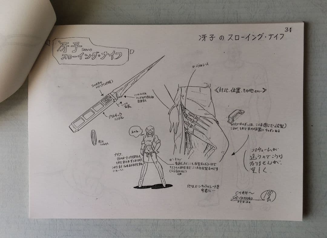 シティーハンター　キャラ、メカ、美術、設定資料