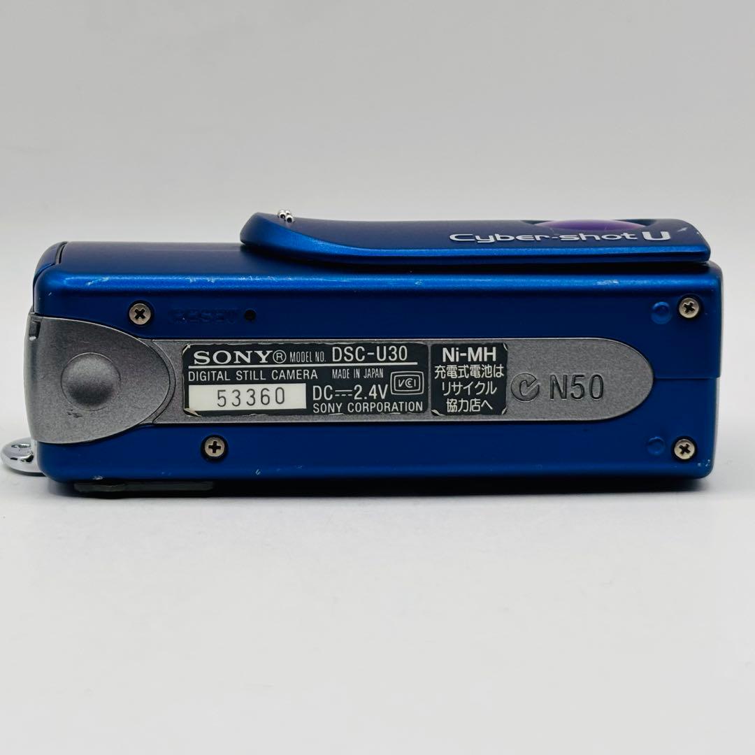 動作確認済み　SONY DSC-U30 デジタルカメラ