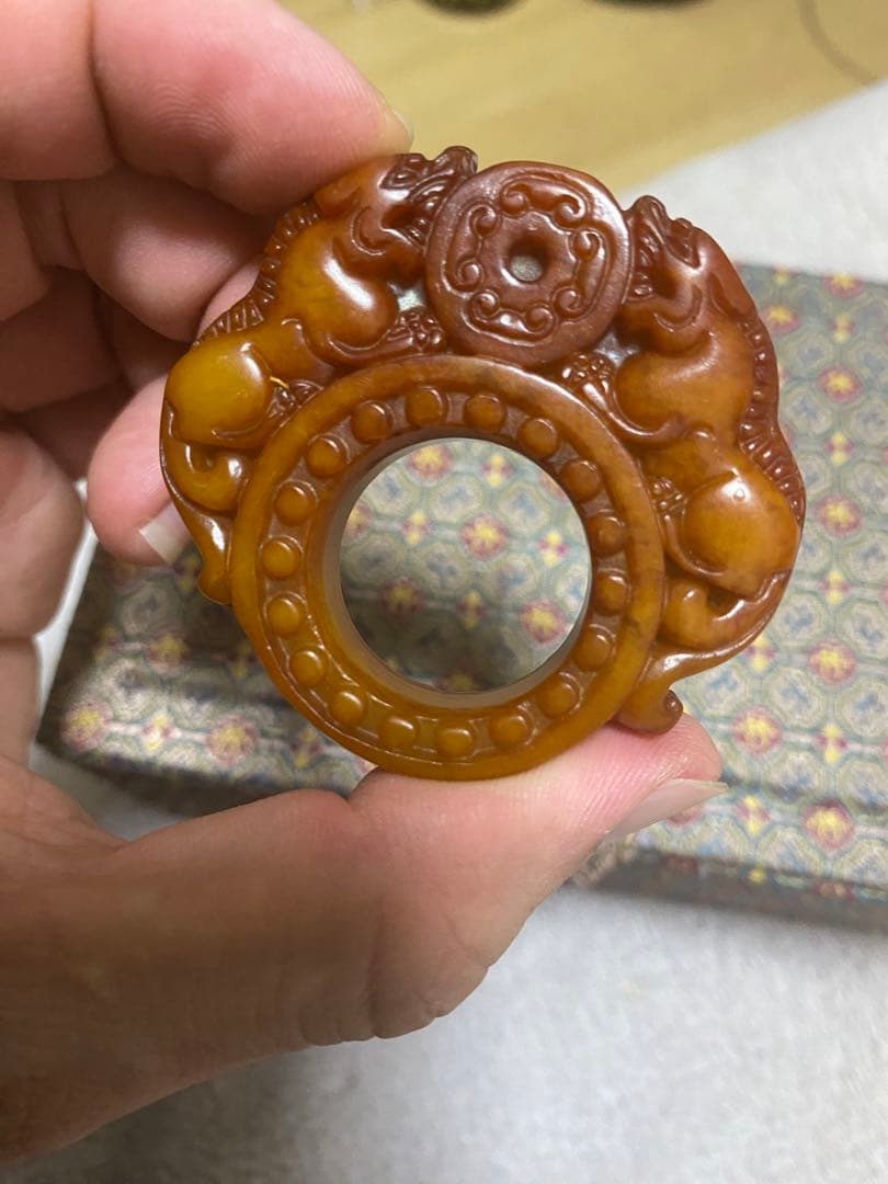 中国古美術　和田古玉