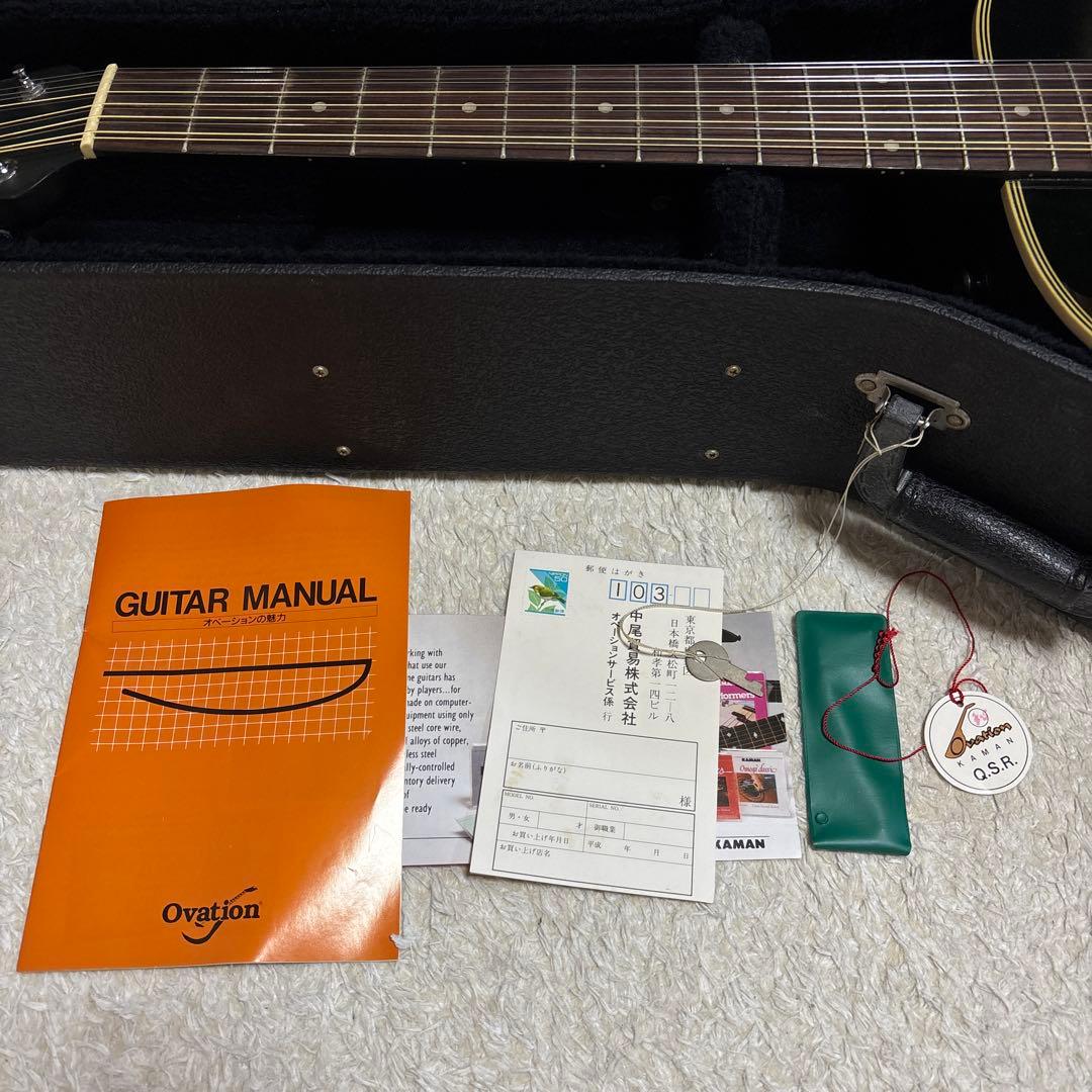 Ovation オベーション セレブリティ CC165 12弦ギター　弦新品です