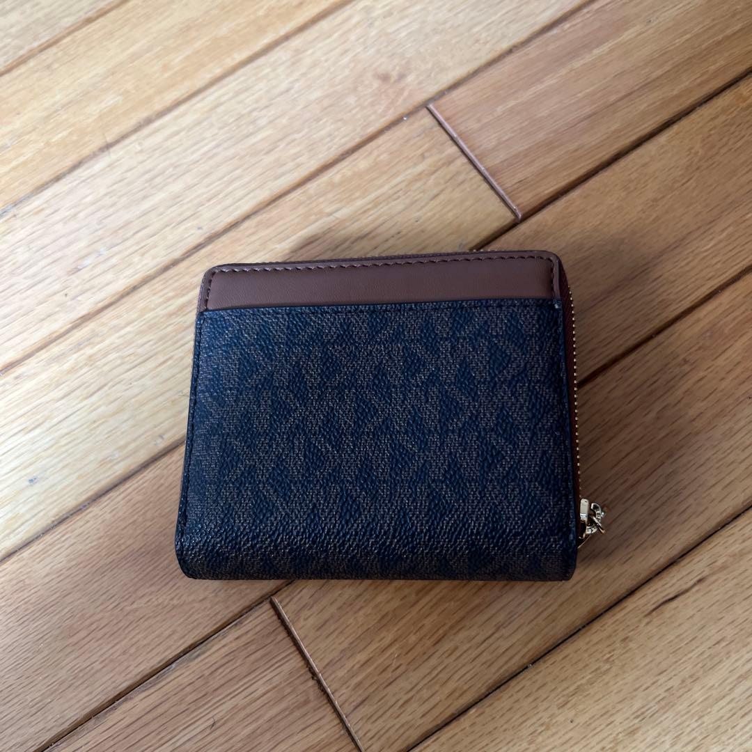 MICHEAL KORS 二つ折り財布 ブラウン