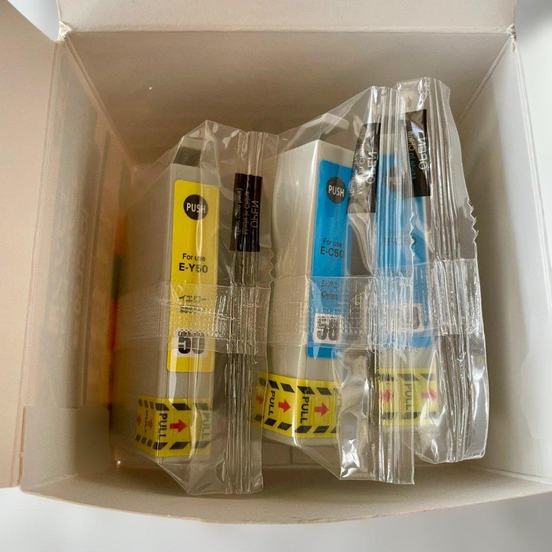 ジャンク品 エプソン EP-804AR プリンター（互換インク＋写真用紙付）