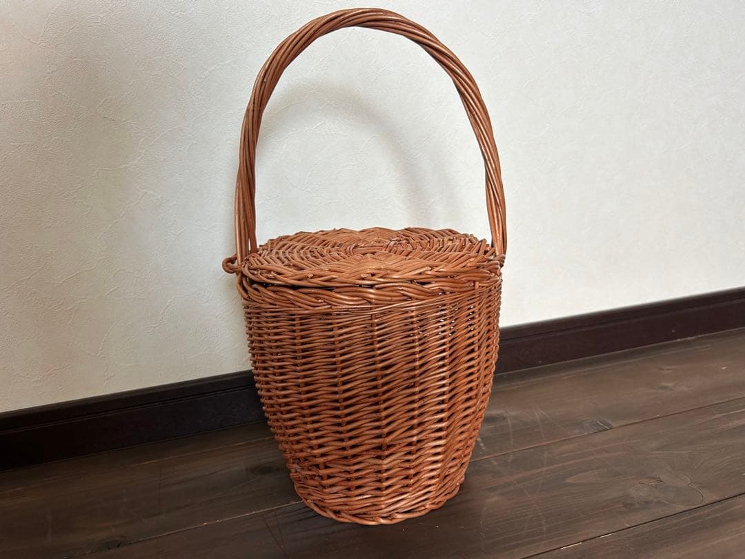 菊池京子　KKクローゼット　ジェーンバーキン　かご　バッグ　通年使用可能