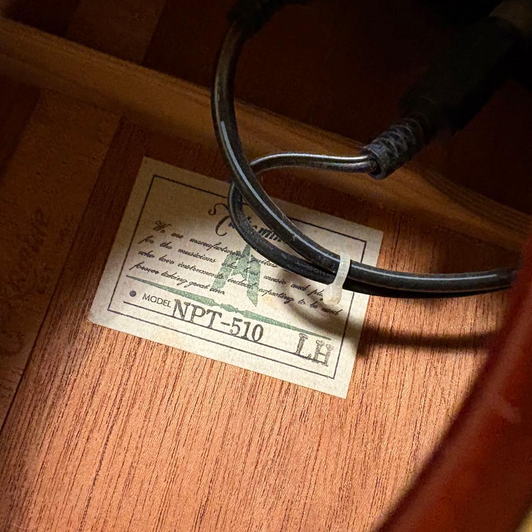 タカミネ　エレアコ　NPT-510 レフティモデル プリアンプ（CT-4BⅡ）