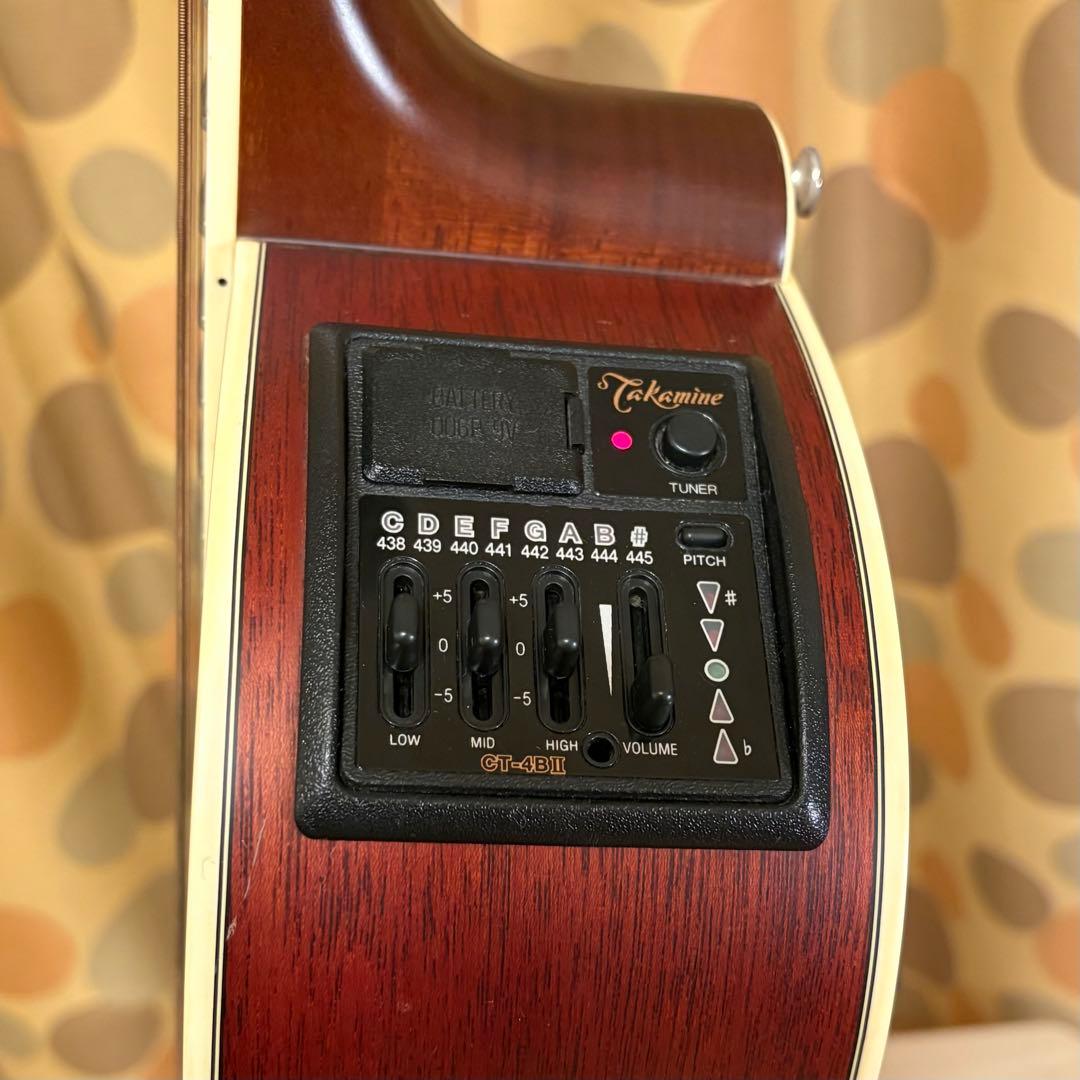 タカミネ　エレアコ　NPT-510 レフティモデル プリアンプ（CT-4BⅡ）